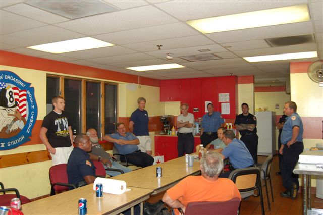 Paul Matyjasik's last day, July 27, 2009