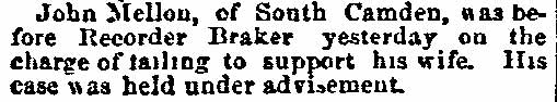 Philadelphia Inquirer, June 17, 1890 — John Mellon and Benjamin Braker