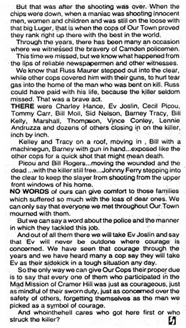 Camden Courier-Post, September 7, 1949 — Life Hereabouts by Charley Humes (continued)