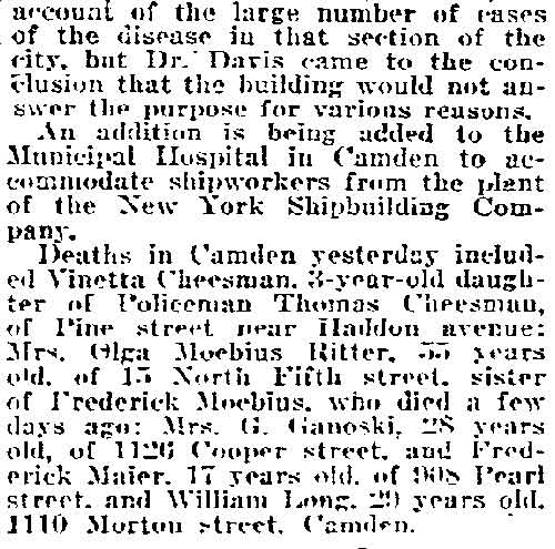 Philadelphia Inquirer, October 7, 1918, page 2
