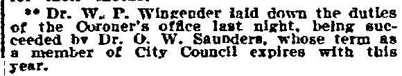 Philadelphia Inquirer, November 24, 1910