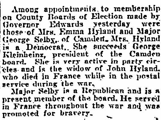 Philadelphia Inquirer, June 4, 1922