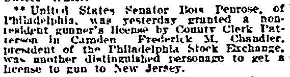 Philadelphia Inquirer, March 26, 1912 – group photo