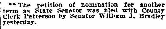 Philadelphia Inquirer, August 26, 1908 – Frank Ford Patterson Jr. and William J. Bradley