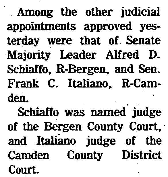 Trenton Evening Times, June 19, 1973 — Frank Italiano, page 10