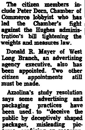 Trenton Evening Times, July 19, 1968 — Frank Italiano, page 3