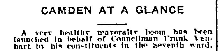 Camden at a Glance - Philadelphia Inquirer, March 26, 1915