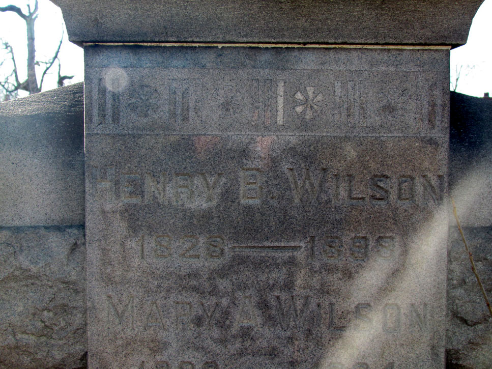 Henry B. Wilson grave site, Evergreen Cemetery, Camden NJ