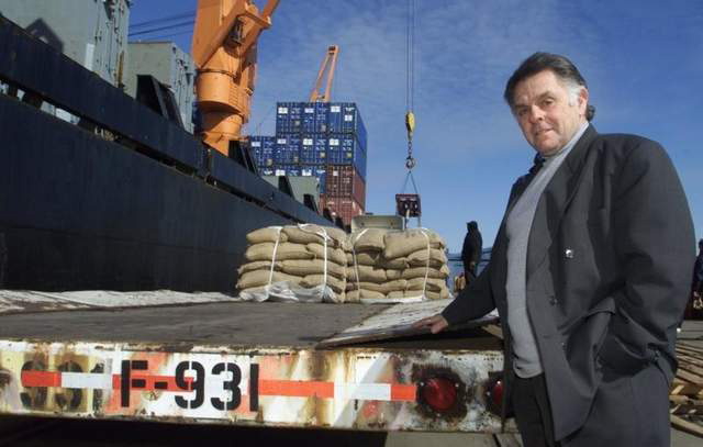 Joseph Balzano at the Beckett Street Terminal
