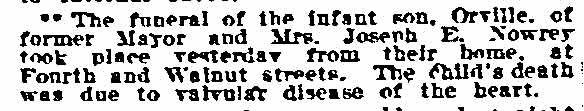 Philadelphia Inquirer, November 27, 1910