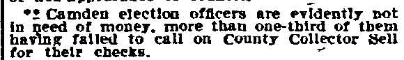 Philadelphia Inquirer, November 24, 1910