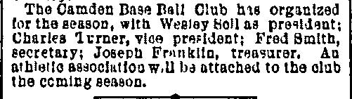 Philadelphia Inquirer, November 25, 1887