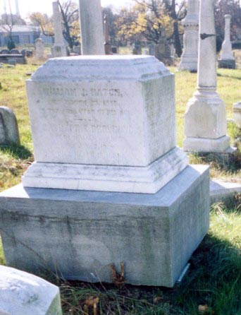 Gravestone of Colonel William B. Hatch