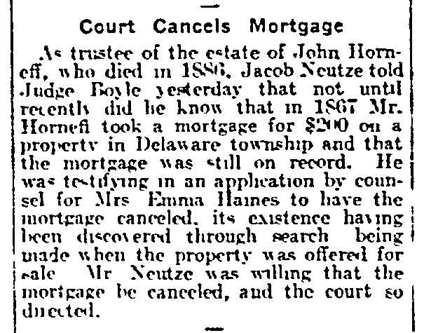 Philadelphia Inquirer, March 20, 1915