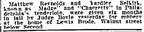 Philadelphia Inquirer, May 26, 1918