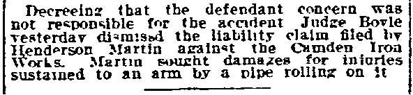 Philadelphia Inquirer, June 27, 1914