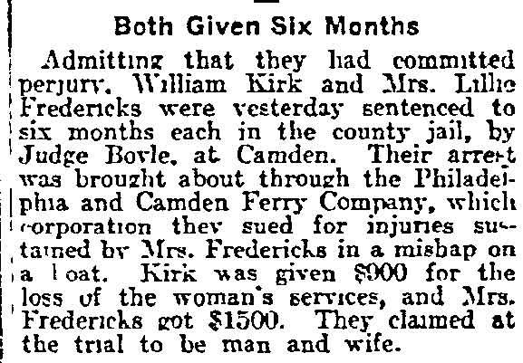 Philadelphia Inquirer, December 12, 1914