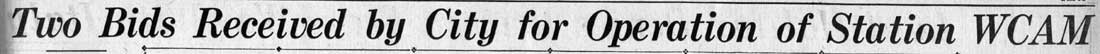 Offers Presented by Camden Lawyer and Uptsate [sic] Firm - Camden Courier-Post, February 25, 1938