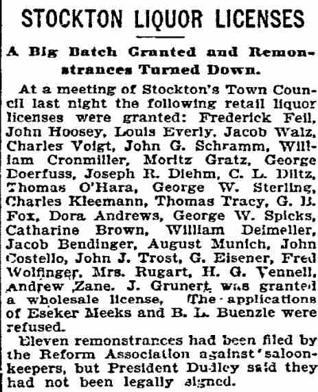 Philadelphia Inquirer, April 29, 1896 — Christopher L. Dietz