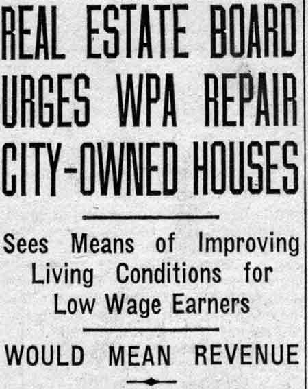 Carl Evered article, February 26, 1938, clipping 1
