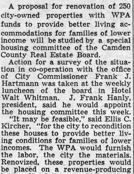 Carl Evered article, February 26, 1938, clipping 2