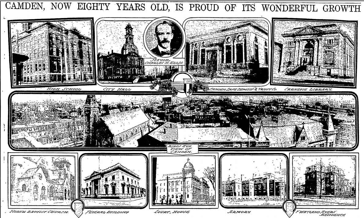 Camden, Now Eighty Years Old, Is Proud of Its Wonderful Growth - Philadelphia Inquirer, February 2, 1908