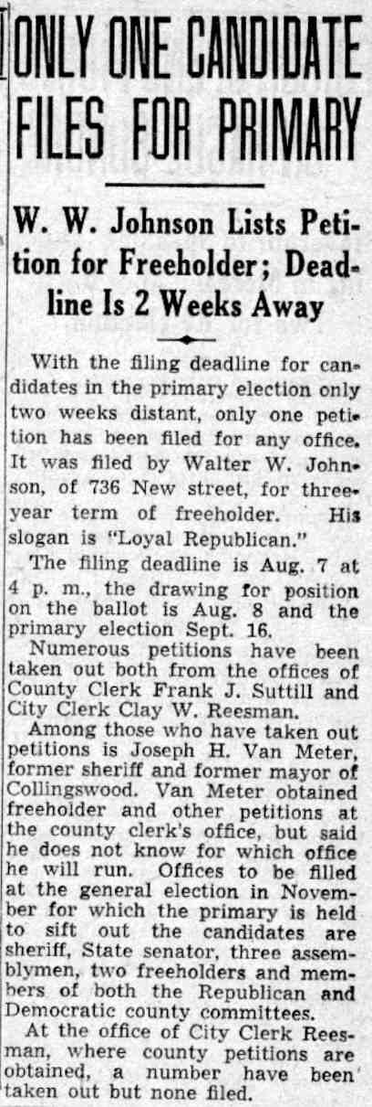 Camden Courier-Post, July 25, 1941