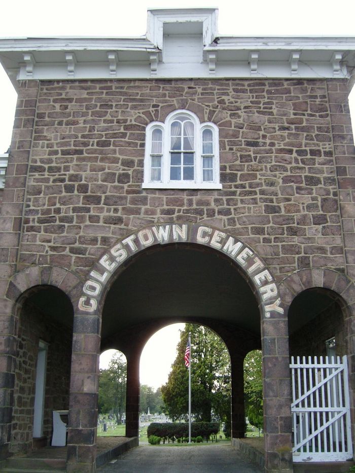 Colestown Cemetery gate, Cherry Hill, New Jersey
