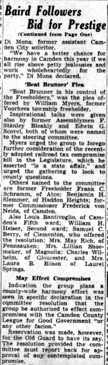 Camden Courier-Post July 24, 1941 - Baird Followers, continued, page 2