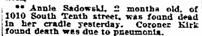 Philadelphia Inquirer, October 27, 1906