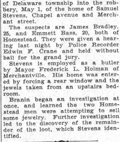 Camden Courier-Post June 11, 1932 article continuation