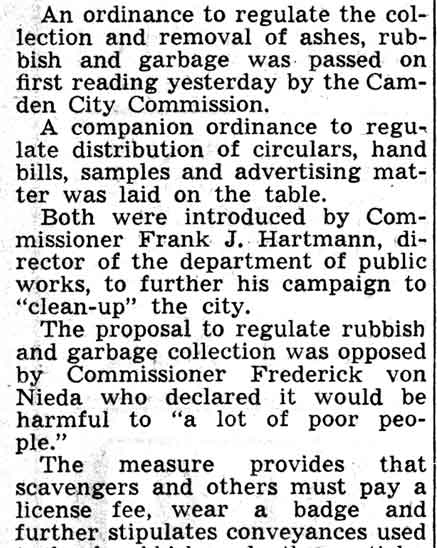 Camden Courier-Post, February 25, 1938 — clipping 2