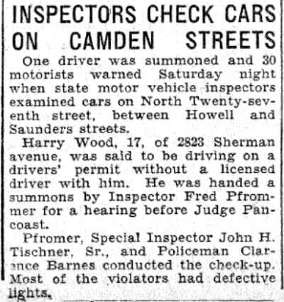 Camden Courier-Post, June 9, 1932