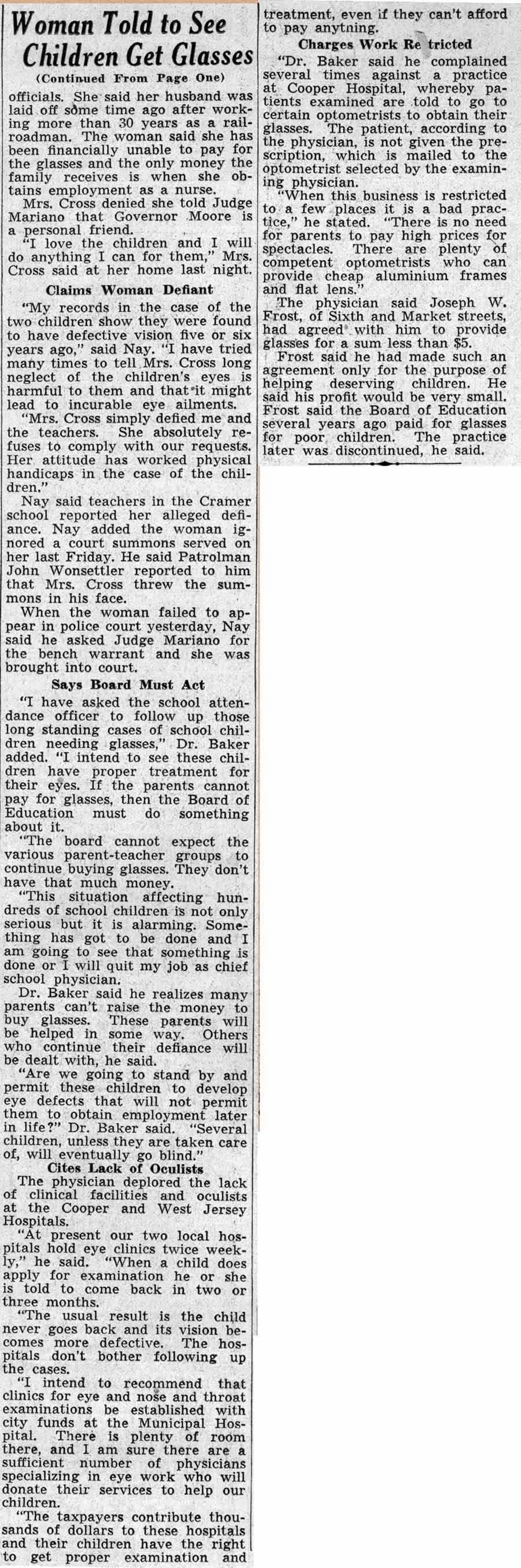 Camden Courier-Post, February 24, 1938 — continued