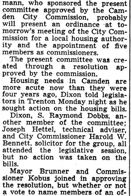 Assembly Approval Assured on Housing, continued