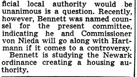 Assembly Approval Assured on Housing, continued
