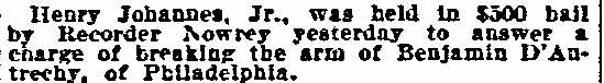 Philadelphia Inquirer, September 5, 1900