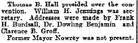Philadelphia Inquirer, September 30, 1905 — Voters' League Puts Up a City Ticket, page 2
