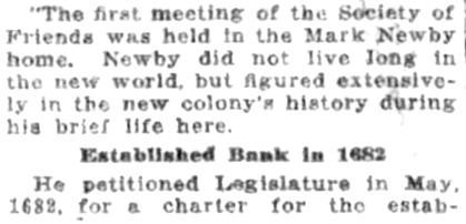 Camden's First Citizens No. 2 — Mark Newby, continued