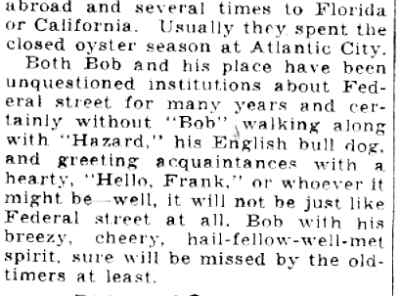Robert A. Turner — Camden Courier-Post June 3, 1932 — page 10