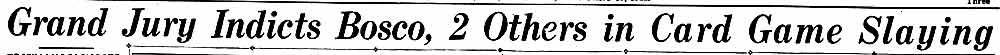 Sam Bosco, Courier-Post, February 19, 1938