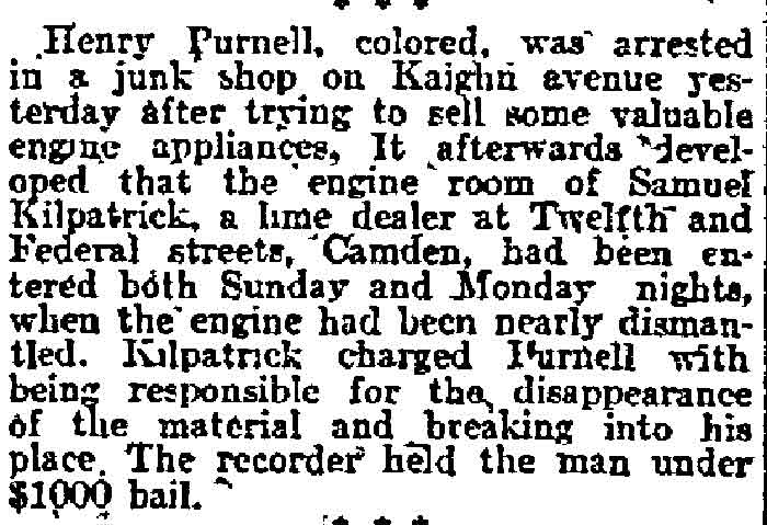 Philadelphia Inquirer, March 1, 1905