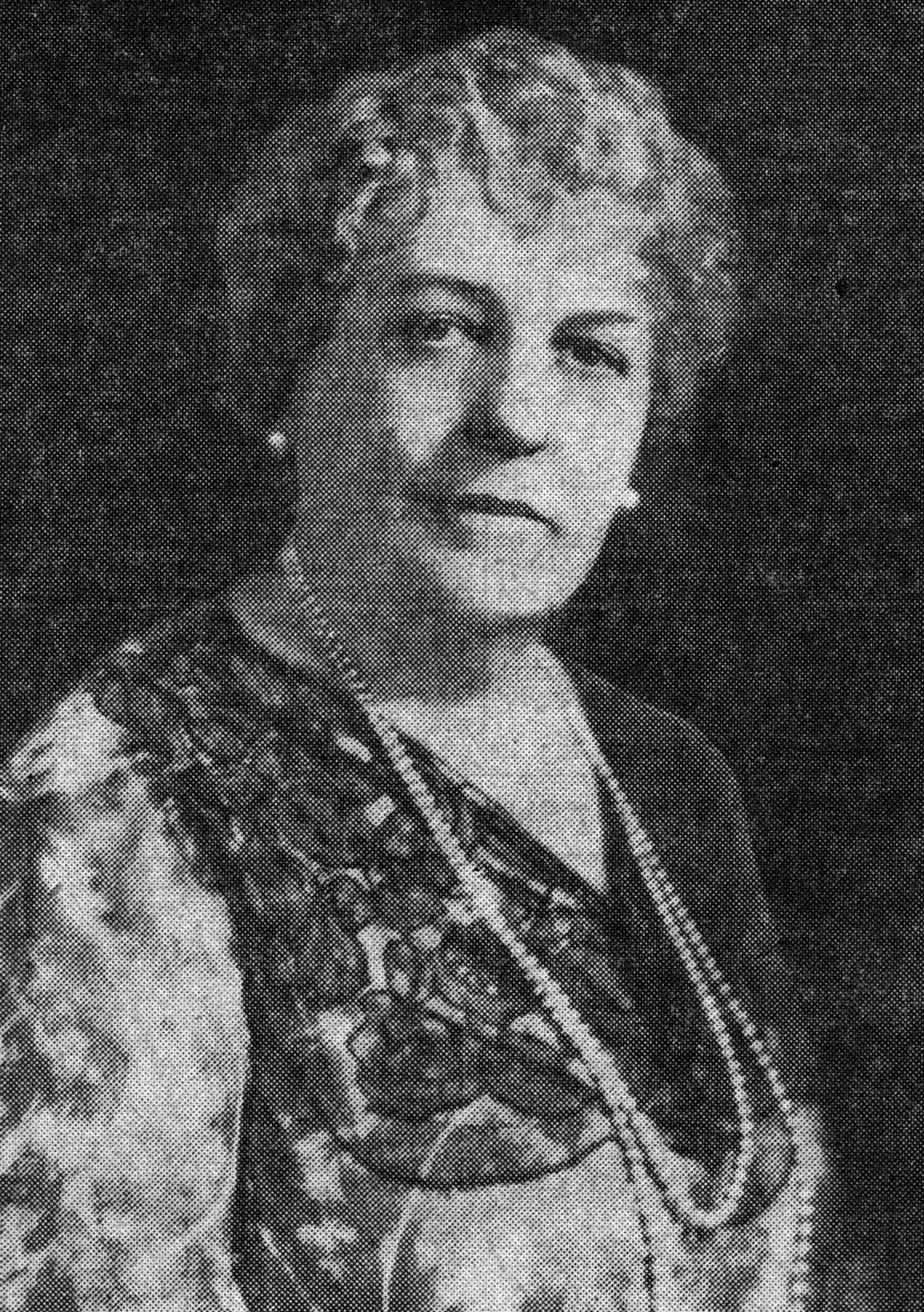 Mrs. William Leonard Hurley, portrait, February 19, 1938