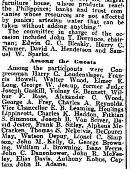 Philadelphia Inquirer January 28, 1908 — page 5