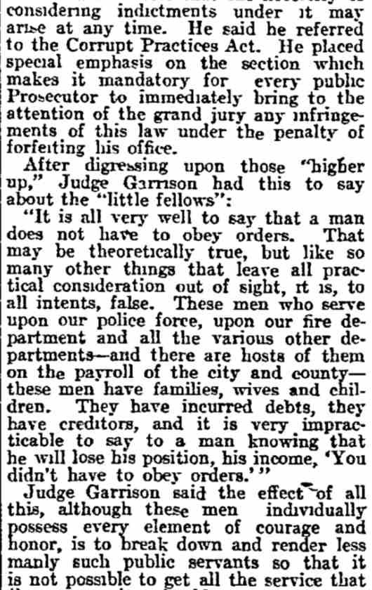 Philadelphia Inquirer article, November 13, 1911 — part 3
