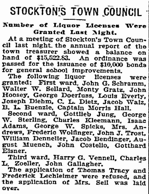 Philadelphia Inquirer, April 28, 1897 — Christopher L. Dietz