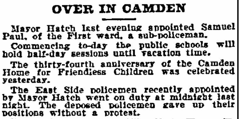 Philadelphia Inquirer, June 1, 1899
