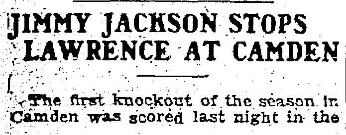 Trenton Evening Times May 29 1920 - Kid Conaghy boxing