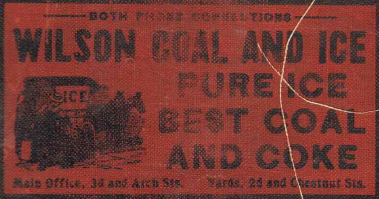 Camden City Directory, 1906, cover advertisement