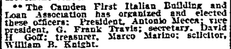 Naturalization hearing article, Philadelphia Inquirer, January 13, 1907